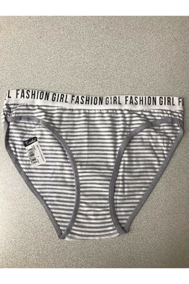 12'li Paket Bayan Kadın Desenli Bikini Külot Asorti Kilot