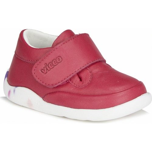 Comfy Fit Girl's First Step Casual Shoes Fuchsia