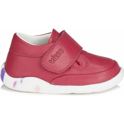 Comfy Fit Girl's First Step Casual Shoes Fuchsia