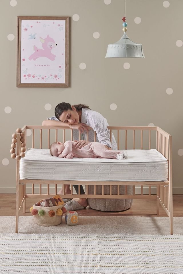Milky Comfy Dht Padded Spring Mattress