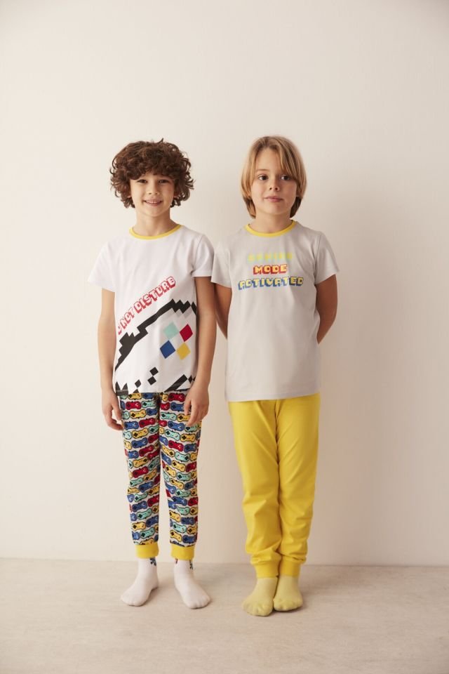 Mix Gaming Mode 4lü Pijama Takımı