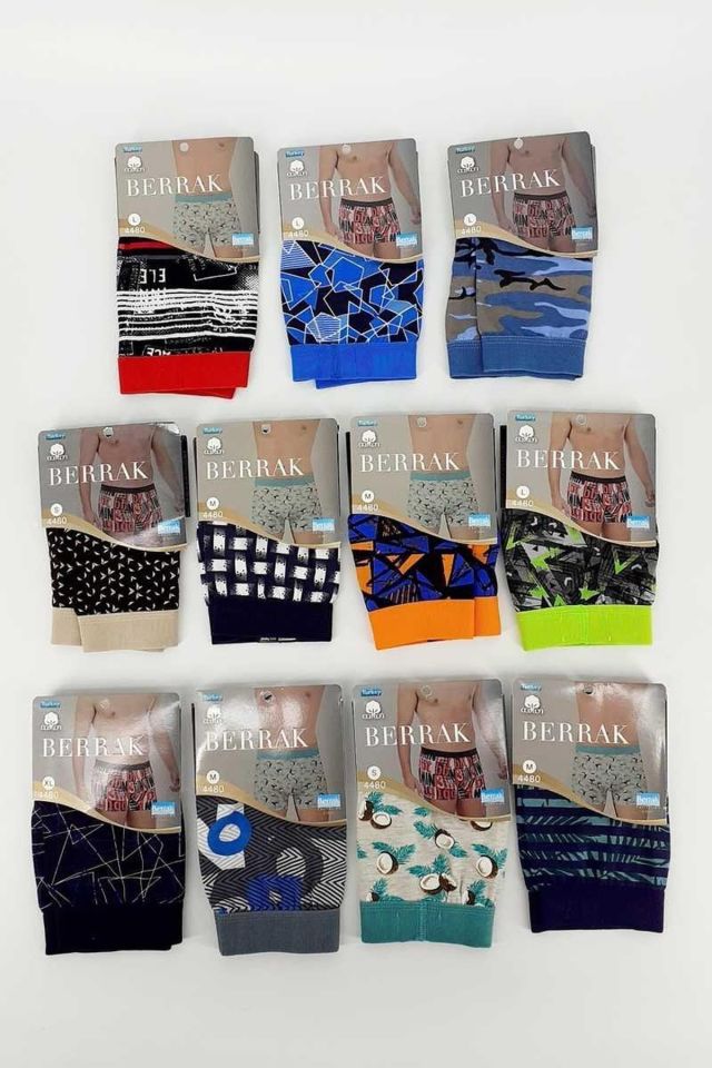 7 Trend Pattern Men's Boxer