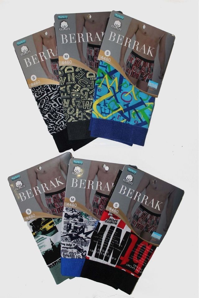 7 Trend Pattern Men's Boxer