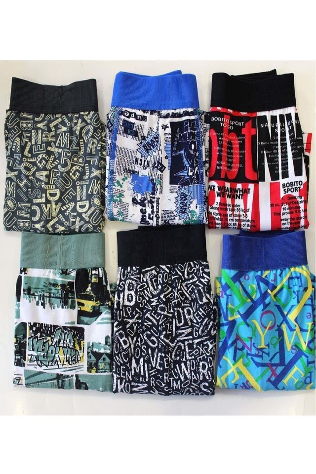 7 Trend Pattern Men's Boxer