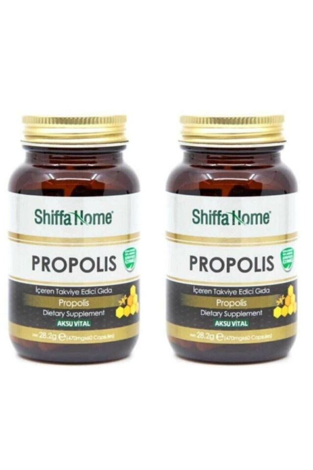 2 Adet Propolis Kapsül (60adet X 470 Mg)
