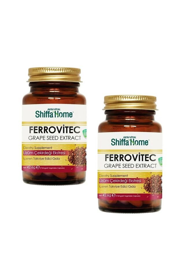 2 Adet Ferrovitec 710 Mg 60 Kapsül