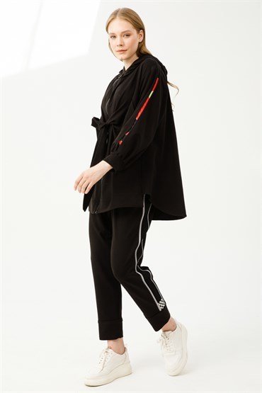 Tunik Pantolon Takım SIYAH