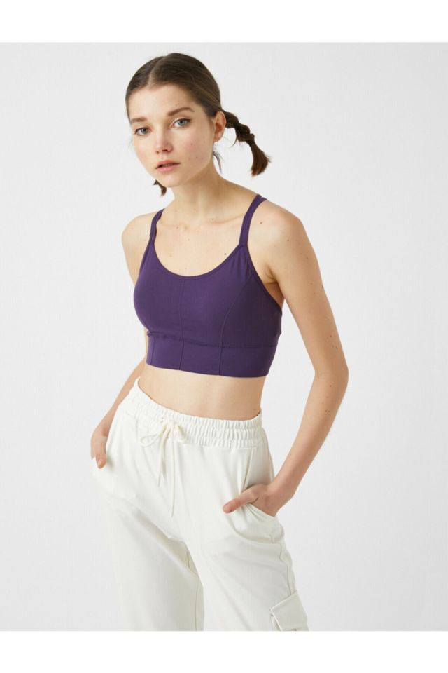 Women's Purple Sports Bra