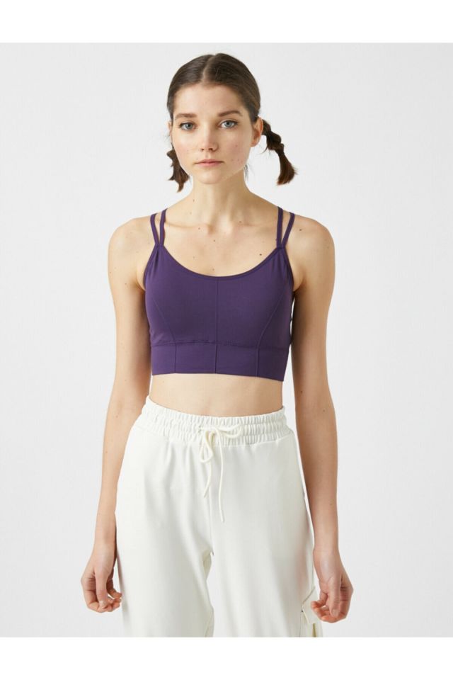 Women's Purple Sports Bra