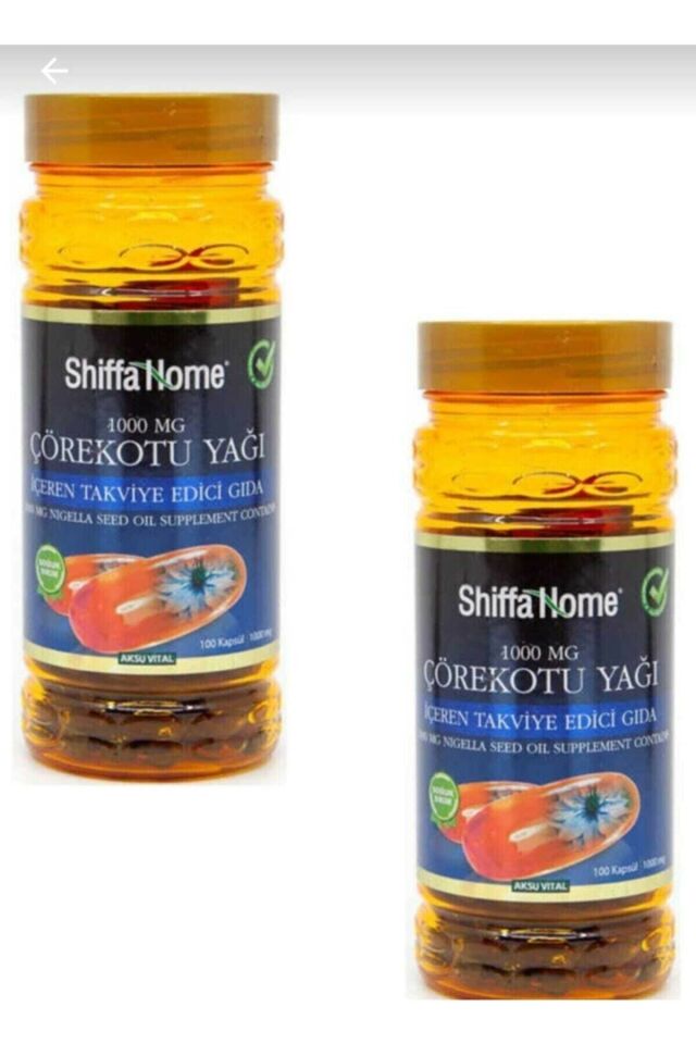 Çörekotu Yağı Softjel- 500 Mg X 2 Adet