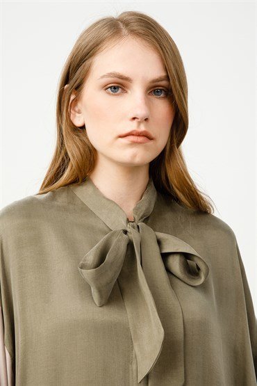 Sleeve Detailed Tunic GREEN