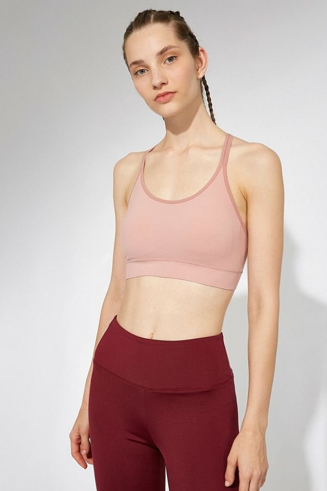 Women's Linen Color Sports Bra