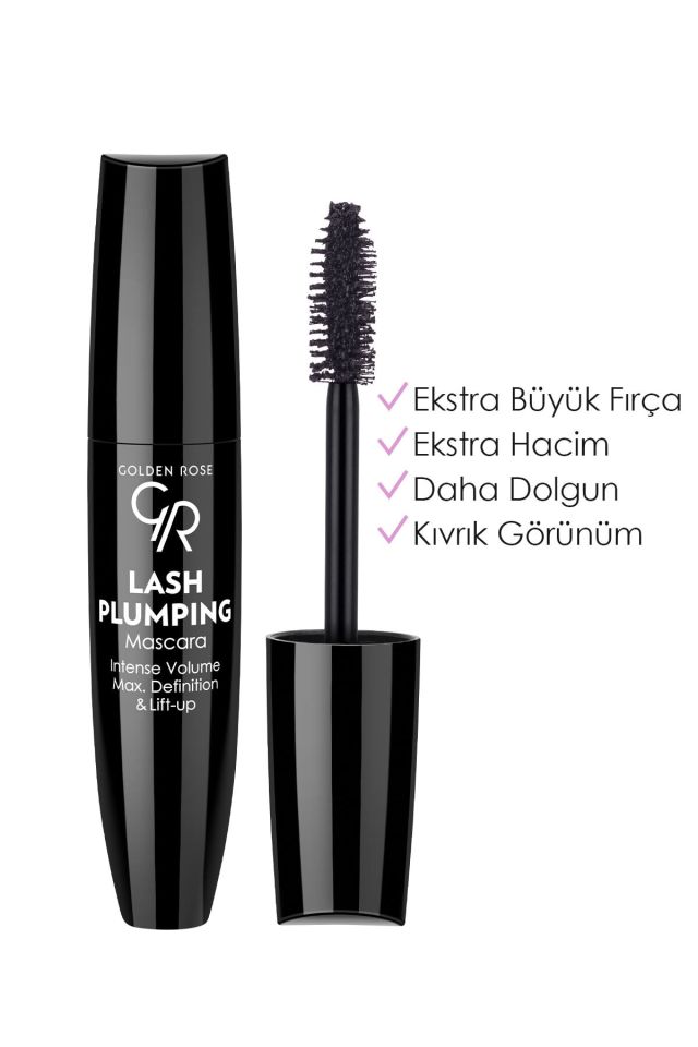 Volumizing Black Mascara-lash Plumping Mascara