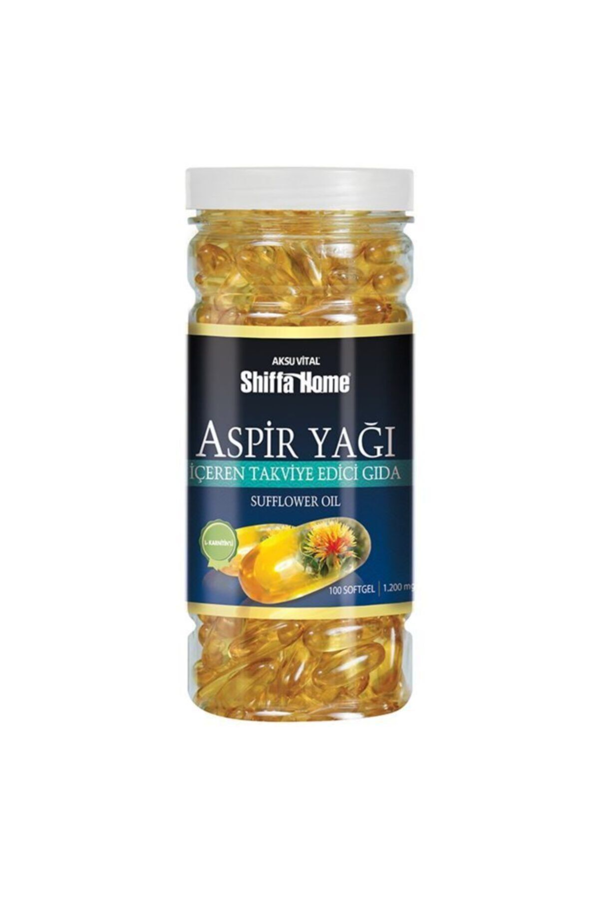 Safflower Oil 1200 Mg 100 Softgel