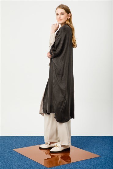 Sleeve Detailed Tunic BLACK