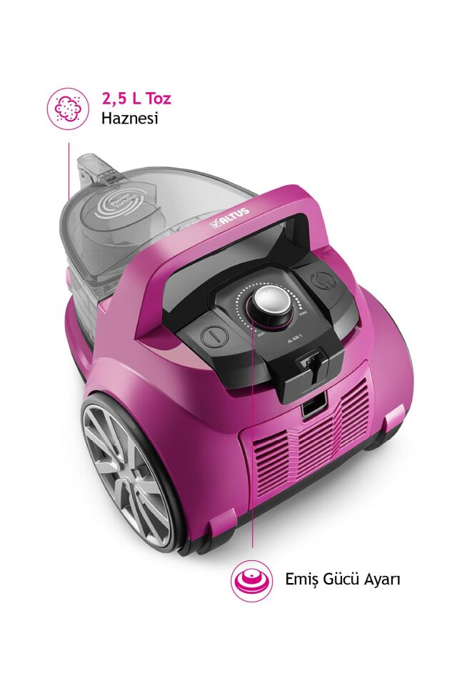 Bagless Vacuum Cleaner with Hepa Filter