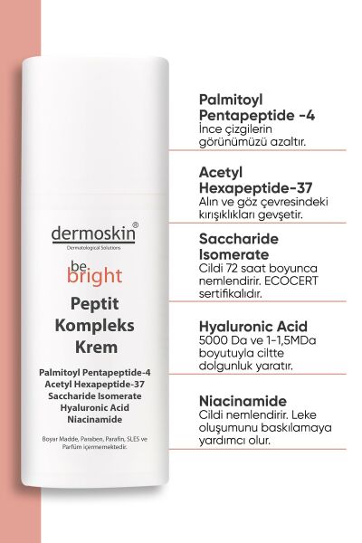 Be Bright Peptide Complex Cream 33 Ml