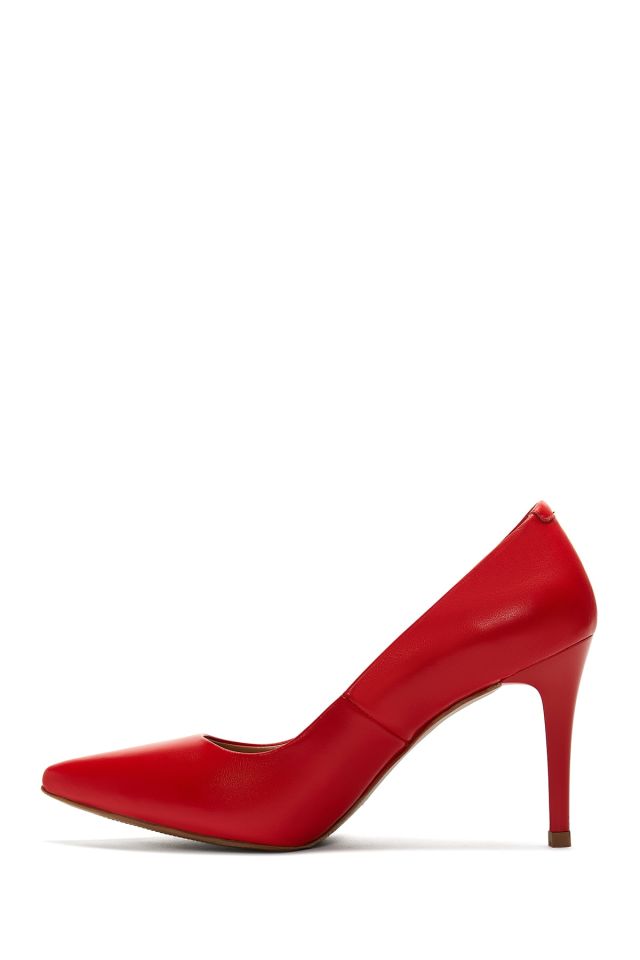 Women's Leather Stiletto Shoes