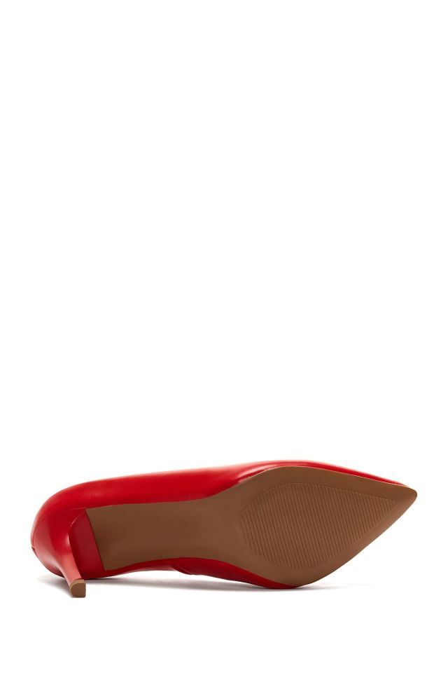 Women's Leather Stiletto Shoes