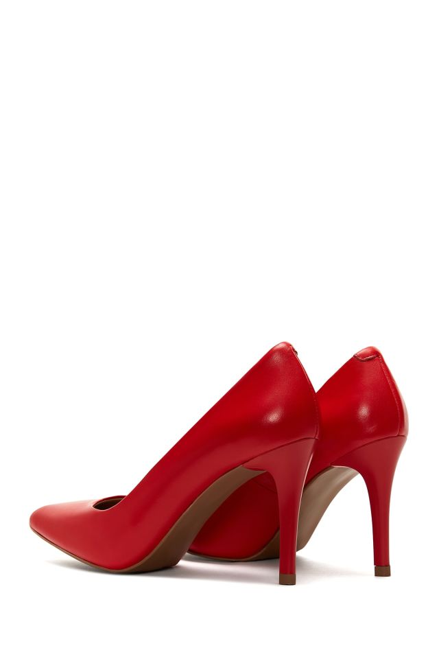 Women's Leather Stiletto Shoes
