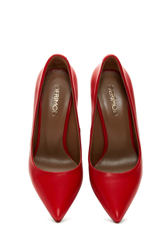 Women's Leather Stiletto Shoes