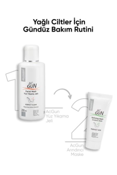 Acgun Sivilce ve Akneli Ciltler için  Arındırıcı Mask 30 ml