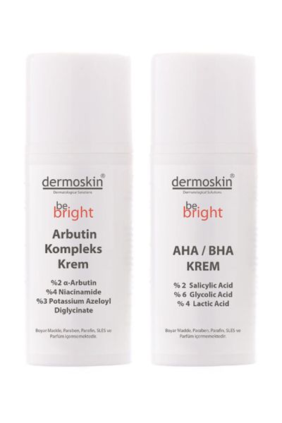 Be Bright  Arbutin Kompleks Krem 33 ml + Be Bright AHA BHA Krem 33 ml