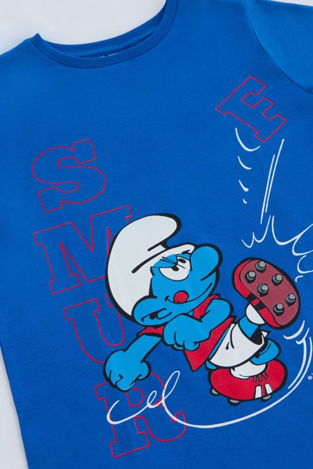 Erkek Çocuk Smurf Kick 2li Pijama Takımı