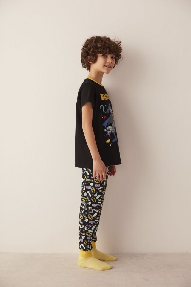 Black Lic Batman 2 Pack Pajamas Set