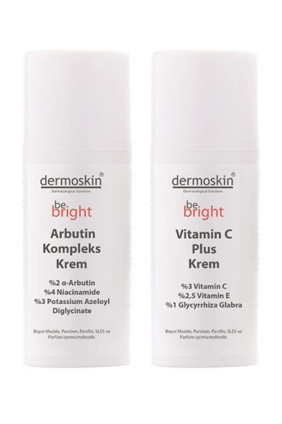 Be Bright Arbutin Complex Cream + Be Bright Vitamin C Plus Cream 2-Pack Advantage