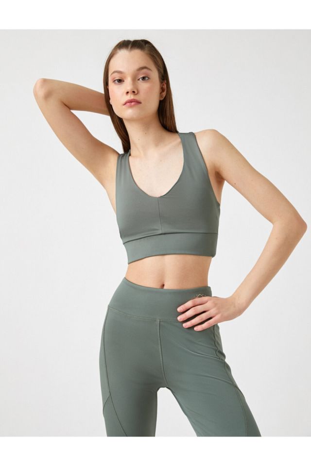 U Neck Yoga Bra