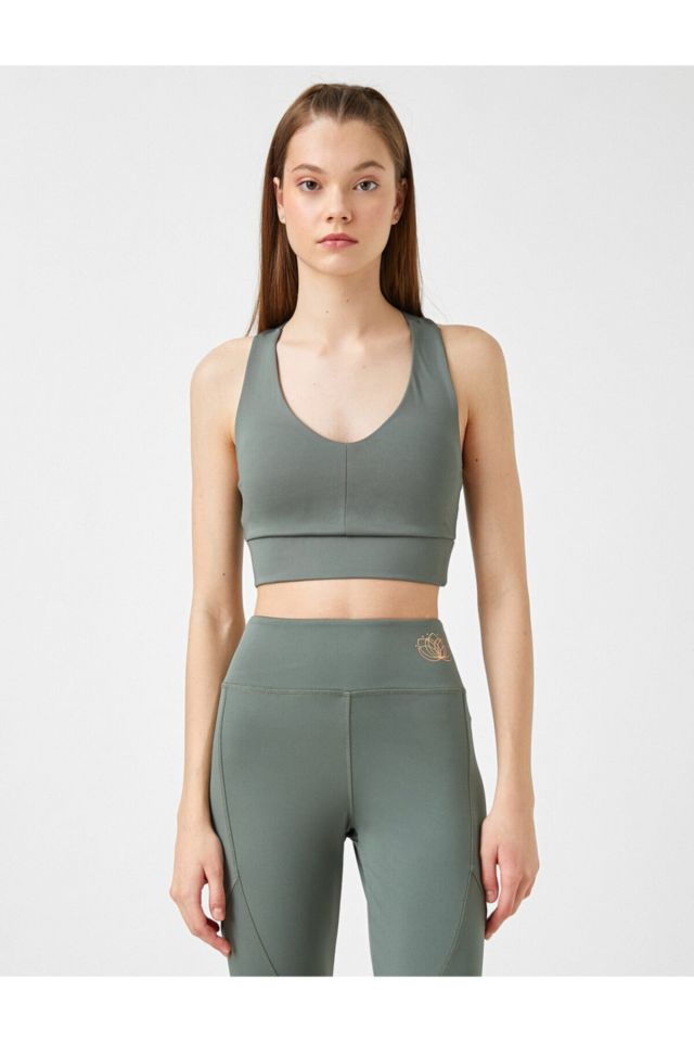U Neck Yoga Bra