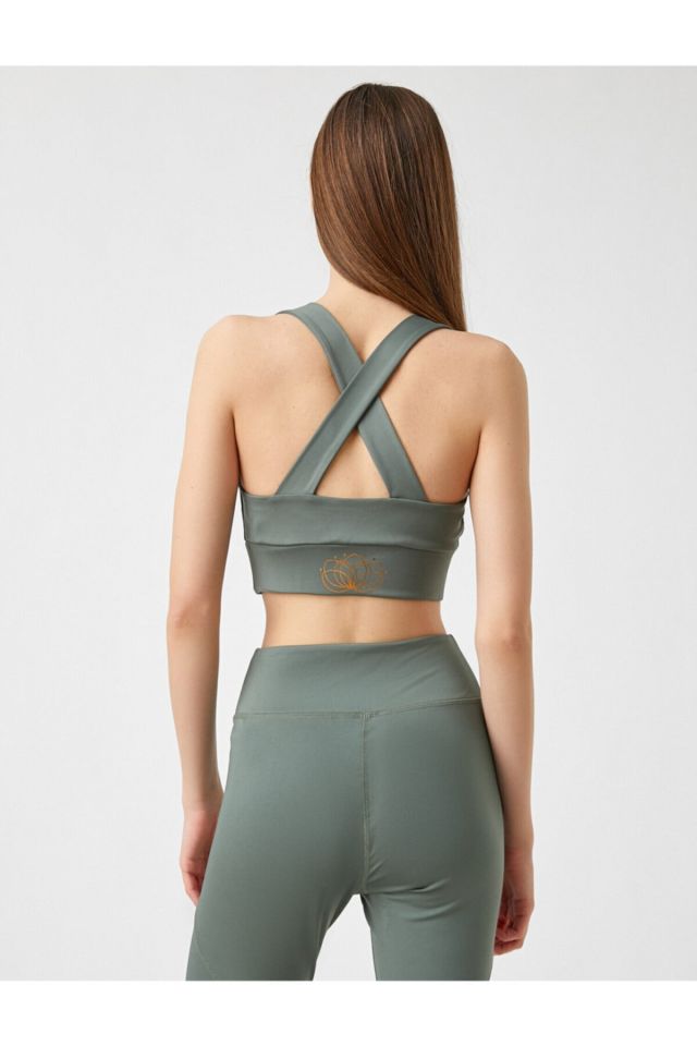 U Neck Yoga Bra