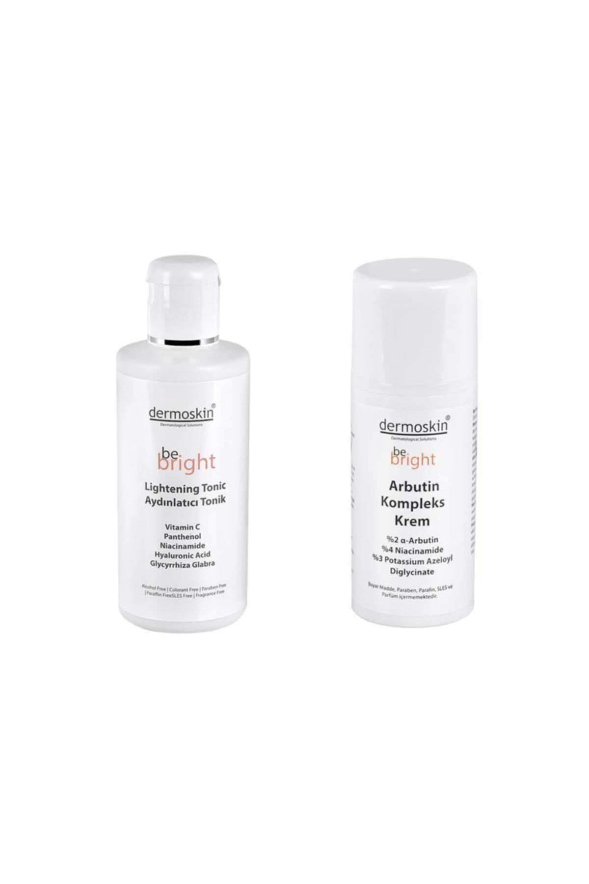 Be Bright Arbutin Kompleks Krem 33 ml + Be Bright Aydınlatıcı Tonik 200 ml