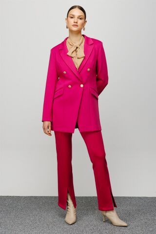 Ghisa Jacket Pants Set DAMSON
