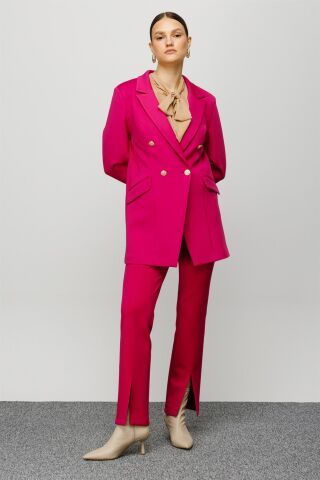 Ghisa Jacket Pants Set DAMSON