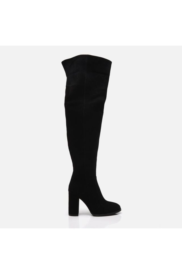 Genuine Leather Women's Boots Black