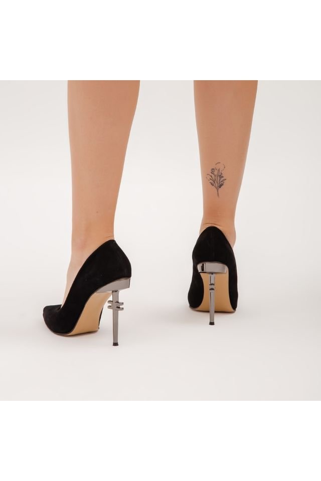 Kadın Derı Stiletto Ayakkabı