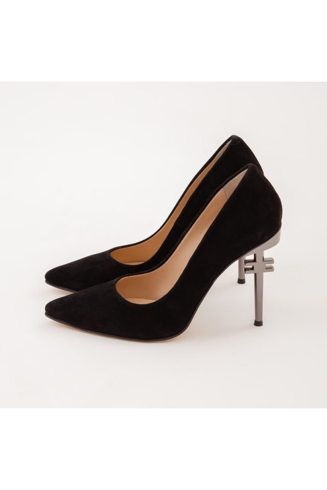 Women's Leather Stiletto Shoes