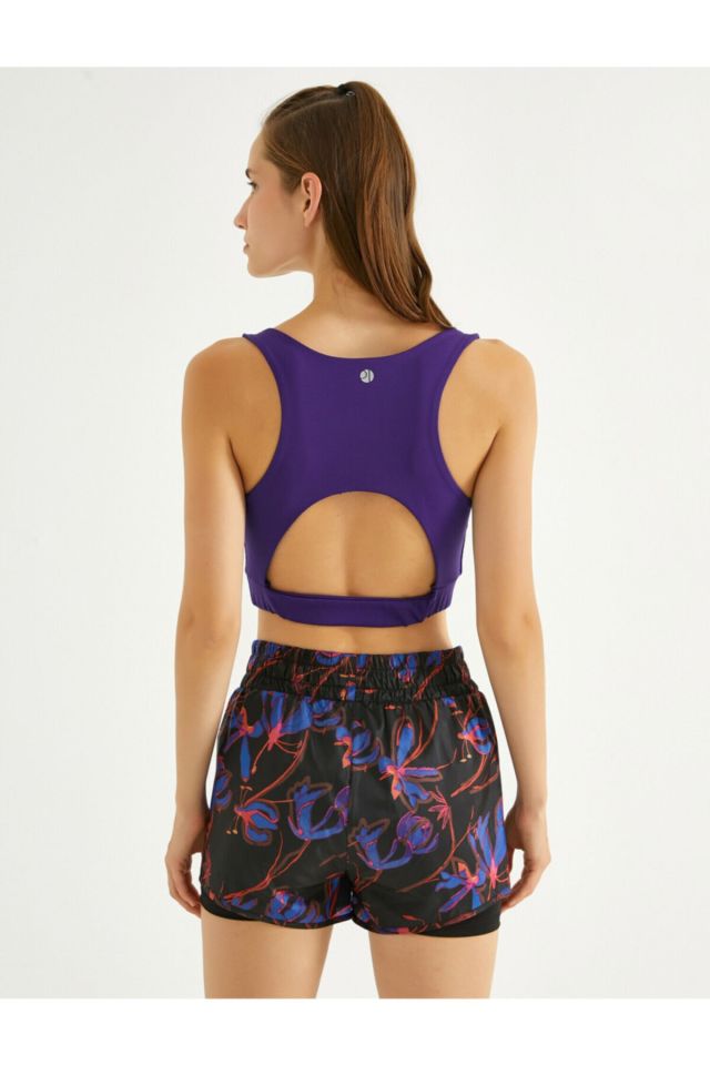 Purple Sports Bra