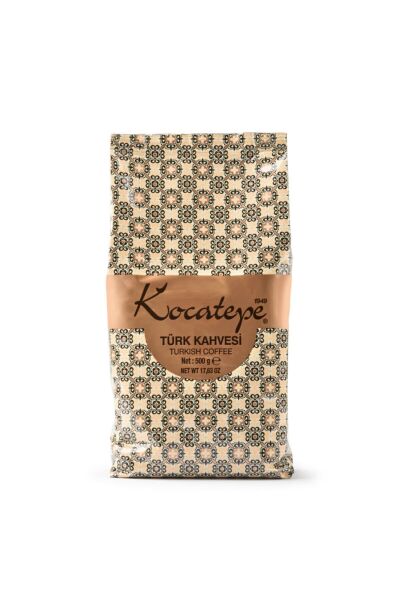 Kocatepe Turkish Coffee 500 grams Foil X 3-Pack