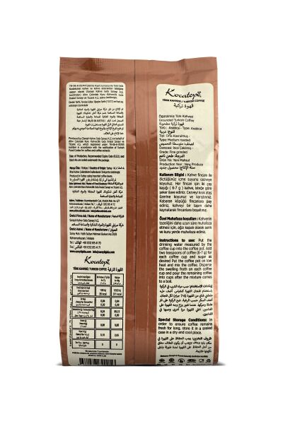 Kocatepe Turkish Coffee 500 grams Foil X 3-Pack