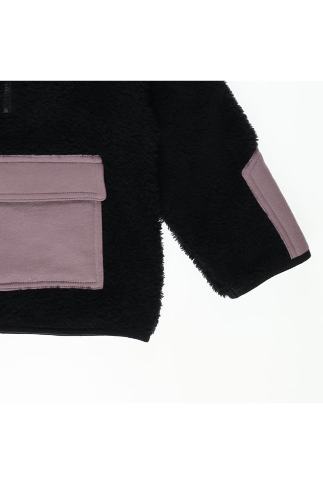 Erkek Bebek Kanguru Cepli Peluş Sweatshirt