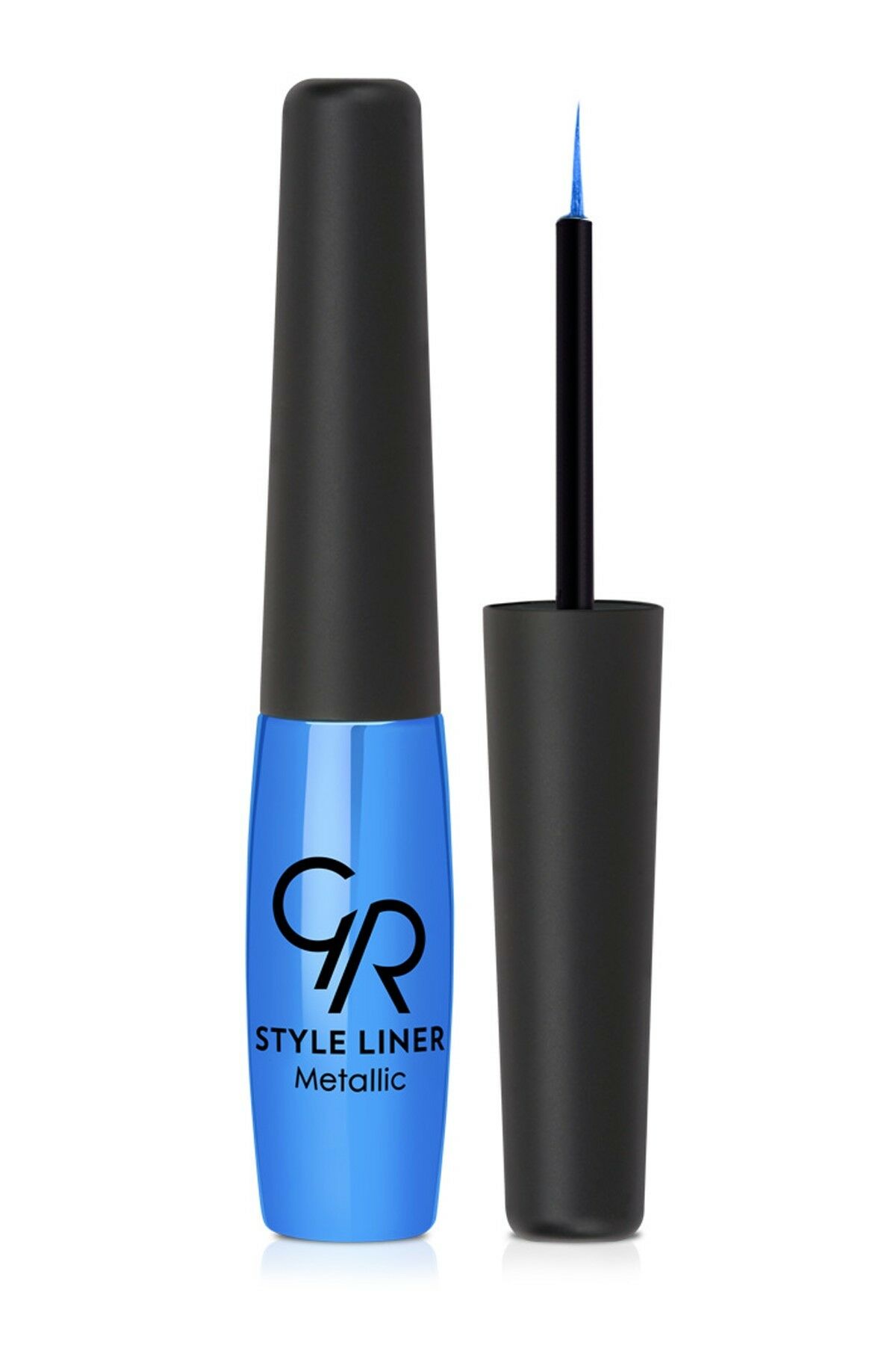 Metallic Blue Eyeliner - Style Liner Metallic Eyeliner No: 18