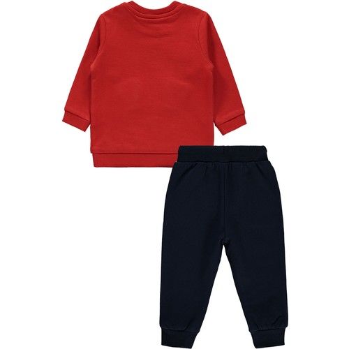 Baby Boy Suit 6-18 Months Red