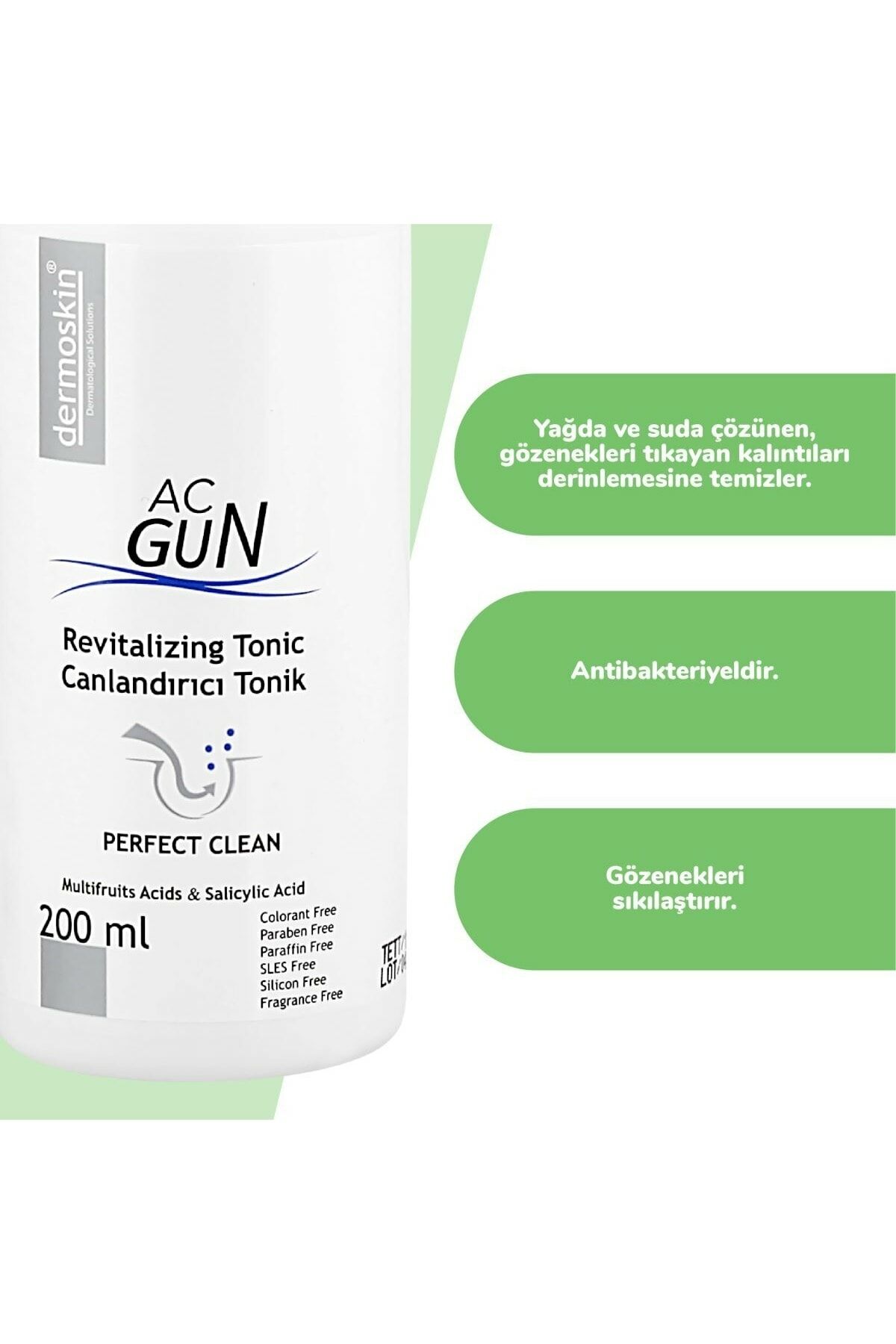 Acgun Refreshing Tonic For Skin With Pimples And Acne 200 Ml (08/2025)