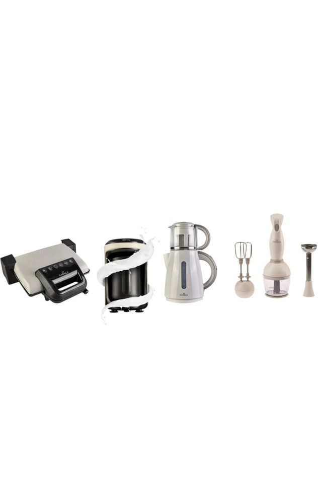 Gourmet Latte Marriage Package Toaster Coffee Maker Tea Maker Blender Set