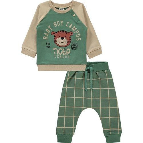 Baby Boy Suit 6-18 Months Khaki