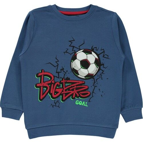 Boys Sweatshirt Ages 2-5 Indigo