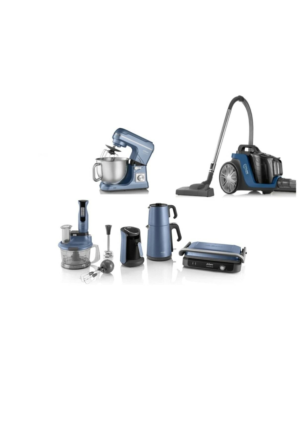 Ocean Set, Broom And Stand Mixer Special Set